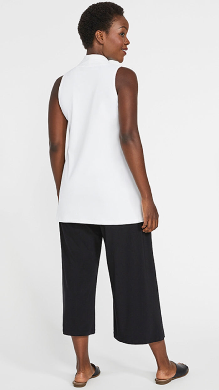 Sleeveless Deep V Tunic