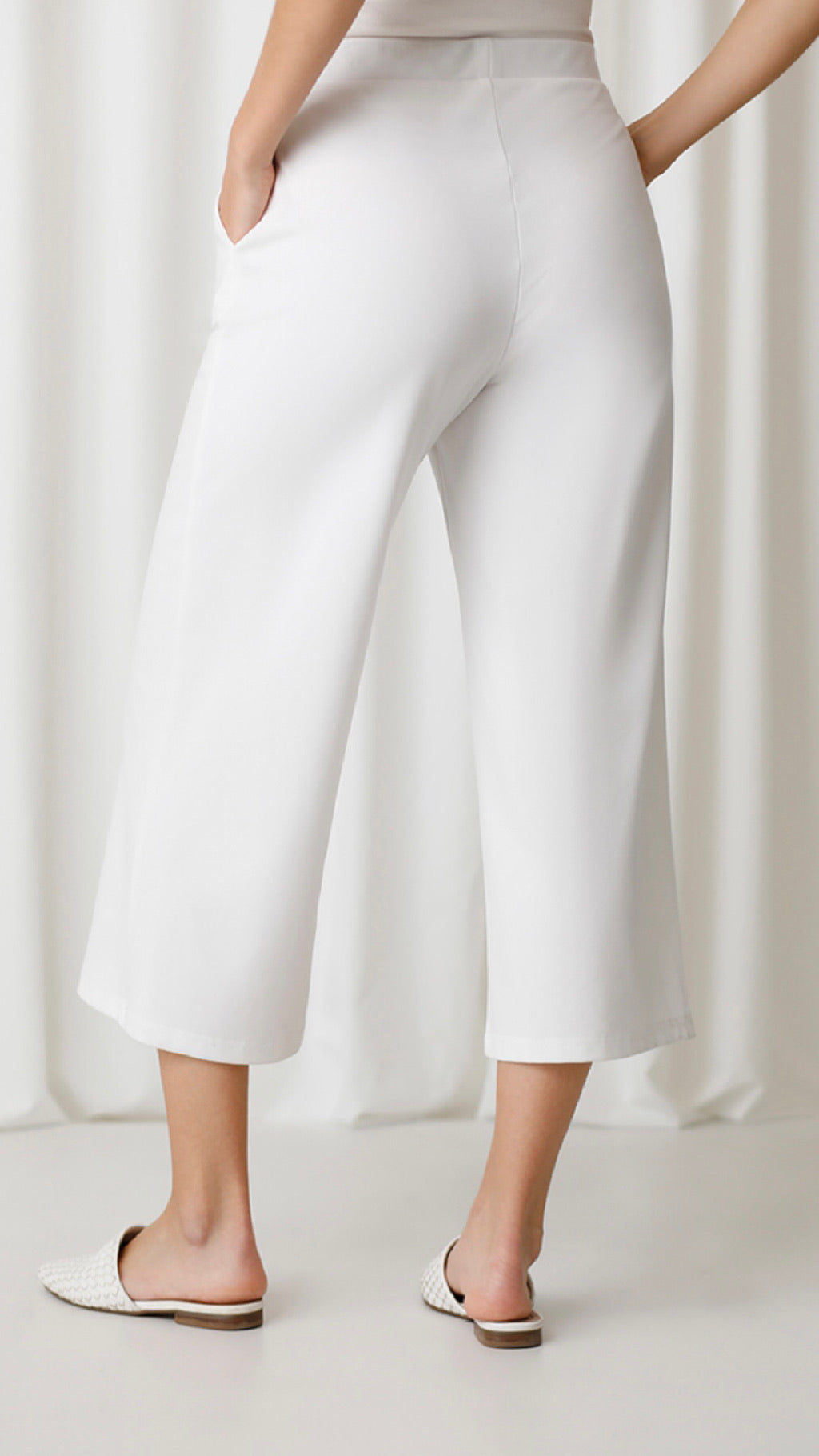 Lux Nu Wide Leg Cropped (Sale)