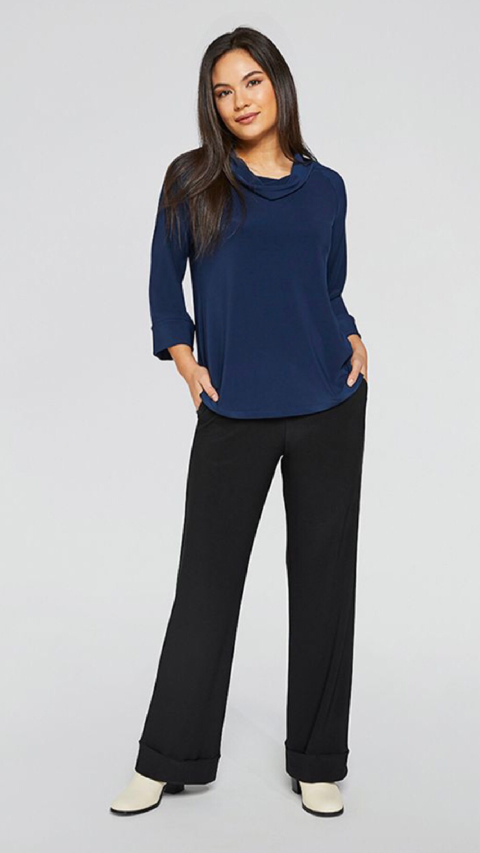 Wide Cuff Raglan Sleeve Top- Long Sleeve (Sale)