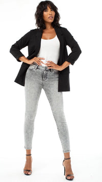 Abby Cropped Skinny Granite (Sale)