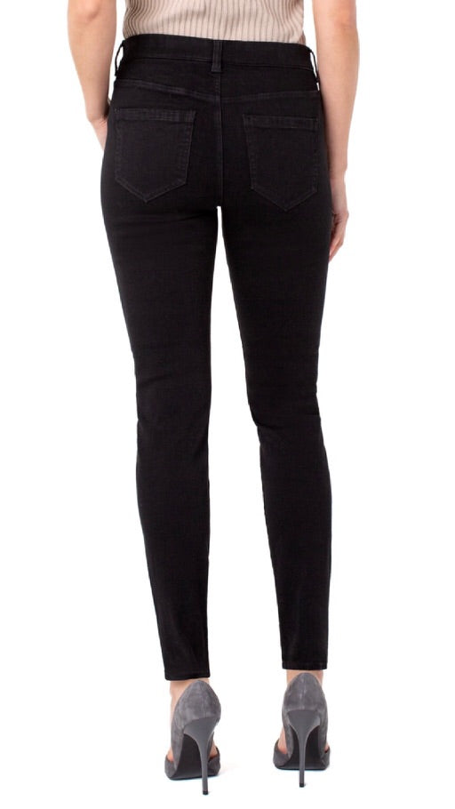 Gia Glider Skinny-Black Rinse